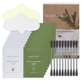 Mary&May Daily Safe Black Head Clear Nose Mask [Step1 3.5g+Step2 3.5g]X10pcs