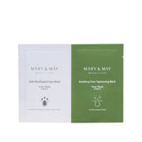 Mary&May Daily Safe Black Head Clear Nose Mask [Step1 3.5g+Step2 3.5g]X10pcs