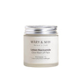 Mary&May Vegan Lemon Niacinamide Glow Wash off Pack 125g